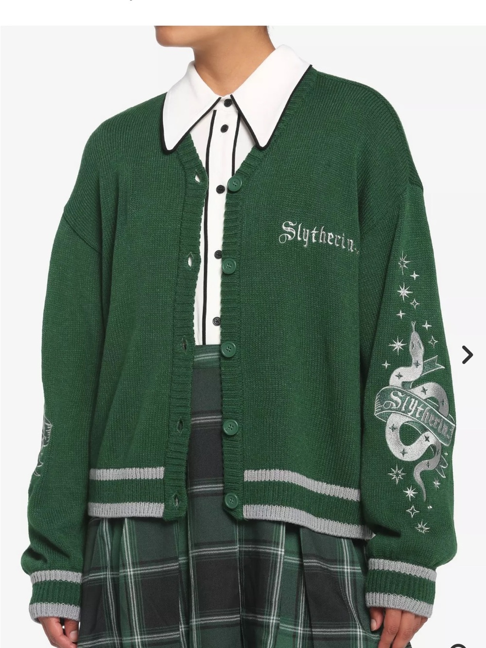 Harry Potter Slytherin Sweater (Out of Stock) - Picture 3 of 3
